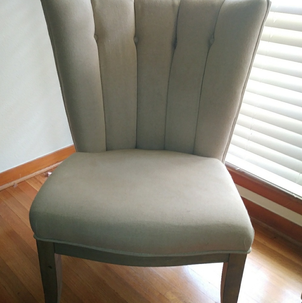 Kirkland's beige decorative chair